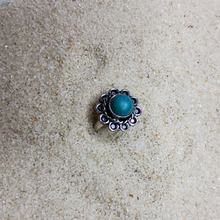 Load image into Gallery viewer, Turquoise Flower Ring US6
