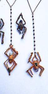 5 legged Spider Y-Chain Necklace