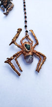 Load image into Gallery viewer, Amethyst Spider Y-Chain Necklace.
