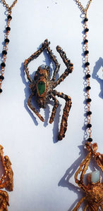 6 legged Spider Y-Chain Necklace