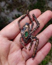 Load image into Gallery viewer, 6 legged Spider Y-Chain Necklace
