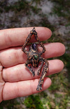 Load image into Gallery viewer, 5 legged Spider Y-Chain Necklace
