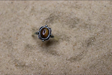 Load image into Gallery viewer, Tigers Eye Mini Ring US10.25
