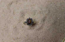 Load image into Gallery viewer, Tigers Eye Mini Ring US10.25
