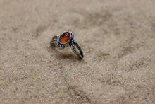 Load image into Gallery viewer, Amber Mini Ring US6.25
