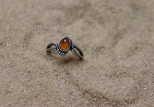 Load image into Gallery viewer, Amber Mini Ring US6.25
