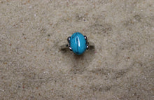 Load image into Gallery viewer, Blue Turquoise Ring US6.25
