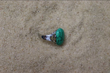 Load image into Gallery viewer, Faux Turquoise Ring US6.25
